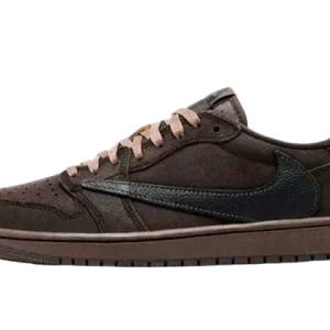 AIR JORDAN 1 LOW RETRO OG SP TRAVIS SCOTT VELVET BROWN
