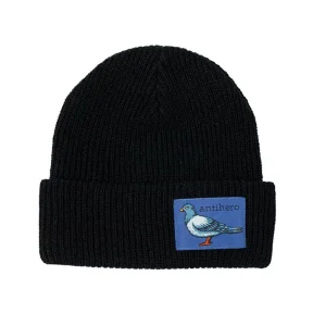 Antihero Lil Pigeon Label Cuff Beanie Black Blue