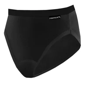 Braga para equitación negro Bikini Brief Primo Equetech