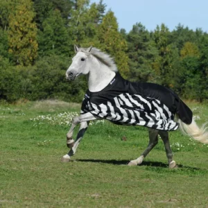 Bucas Manta Antimoscas Buzz Off Rain Zebra Full Neck Moda