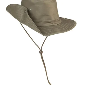 BUSCHHUT M.DRUCKKNOPF OLIV (GR.57)