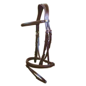 Cabezada de trabajo marrón oscuro Riviera con riendas Pariani Oferta caliente