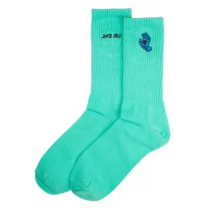 CALCETINES SANTA CRUZ SCREAMING MINI HAND JADE GREEN