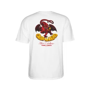 Camiseta Powell Peralta Cab Classic Dragon White