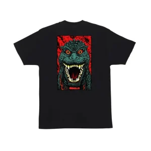 Camiseta Santa Cruz Godzilla Destroyer Stripes Black