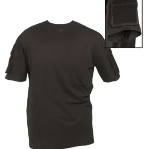Camiseta táctica algodón negra