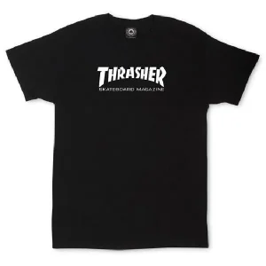 Camiseta Thrasher Skate Mag Black