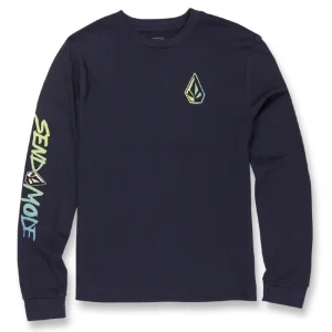 Camiseta Volcom Send Mode Tech L/S Navy