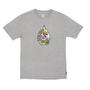 Camiseta Volcom Skullskate HTH SST – Heather Gray