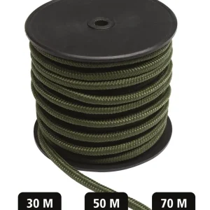 COMMANDO-SEIL OLIV 7MM (50M ROLLE)