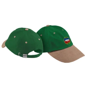 Deuce Dad Hat Grey/ Green Gorra