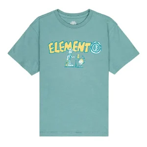 Element Van SS 1 Mineral Blue Camiseta