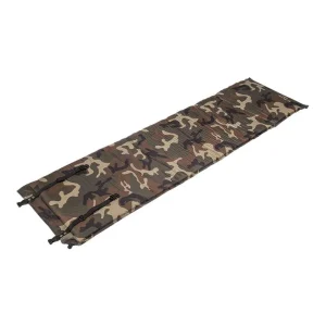 Esterilla aislante auto inflable de 185X50 camuflaje
