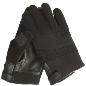 FINGERHANDSCHUHE NEOPREN/ARAMID SCHWARZ