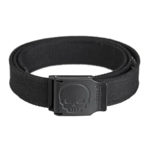 GÜRTEL SKULL 40MM SCHWARZ