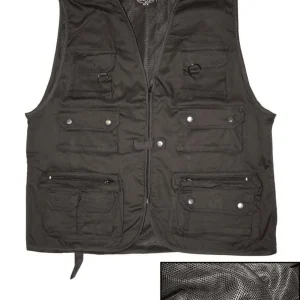 JAGD-U.ANGLERWESTE M.NETZFU.SCHWARZ