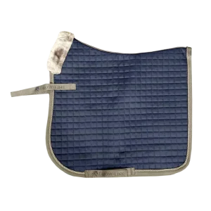 Mantilla de doma azul Show Line Saddle Pad Bucas