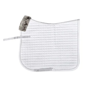 Mantilla de doma blanco Show Line Saddle Pad Bucas
