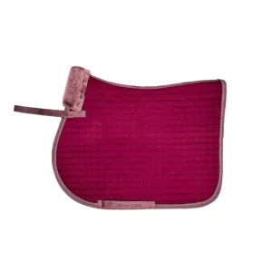 Mantilla de salto burdeos Show Line Saddle Pad Bucas Venta caliente en línea