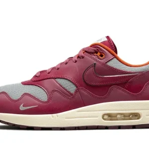 NIKE AIR MAX 1 PATTA WAVES RUSH MAROON