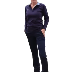 Pantalón largo de golf (Mujer), azul marino