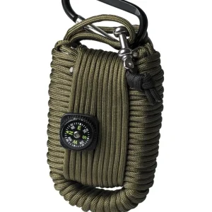 PARACORD SURVIVAL KIT LARGE OLIV