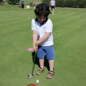 Polo técnico golf blanco kids/junior