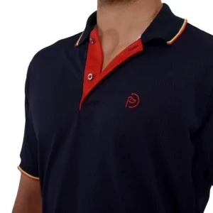 Polo técnico golf marino hombre, bandera España Oferta