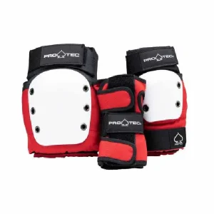 Pro Tec Junior 3 Open Pack Red/ White/ Black