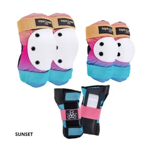 Protecciones Triple 8 Saver 3 Pack Colour – Sunset