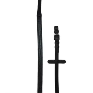 Riendas negro de Goma con hebillas de acero niquel 5/8″ Pariani Oferta