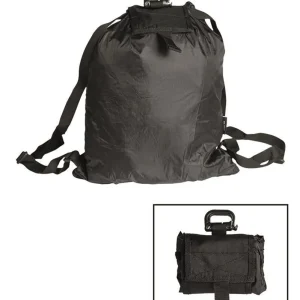 ROLL-UP RUCKSACK SCHWARZ