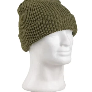 ROLLSTRICKMÜTZE POLYACRYL OLIV Moda