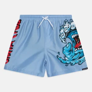 SANTA CRUZ BAÑADOR NIÑO SCREAMING WAVE SKY BLUE