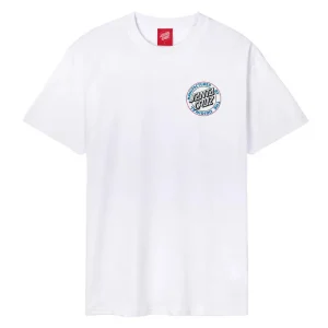 Santa Cruz Screaming Panther White Tee Camiseta