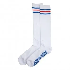 Santa Cruz Void White Socks