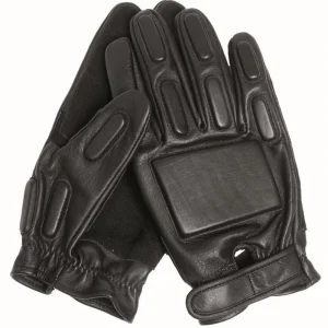 SEC HANDSCHUHE LEDER SCHWARZ