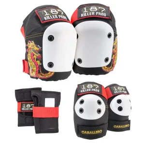 Set Protecciones Killer 187 Six Pack Steve Caballero Moda
