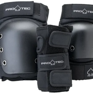 Set Protecciones Pro-Tec Negro