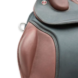 Silla de Equitación Trekking Endurance Negra y Avellana Kieffer’s Trail KIEFFER