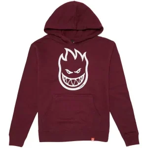 Sudadera Spitfire Youth Bighead Maroon-White