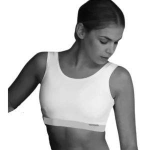 Sujetador para equitación blanco Support Top Equetech