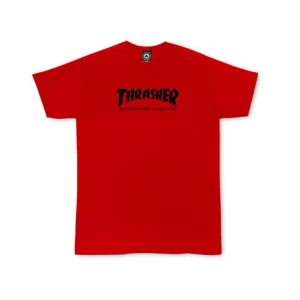 Thrasher Youth Skate Mag Logo Red Camiseta