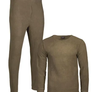 UNTERWÄSCHE THERMOFLEECE RUNDH.OLIV