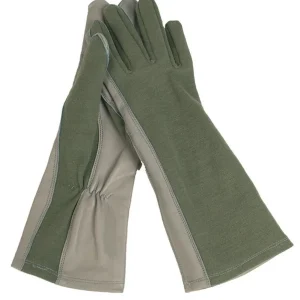 US PILOTENHANDSCHUHE FLAMMH.OLIV