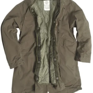 US SHELL PARKA M65 M.FUTTER OLIV – MIL-TEC