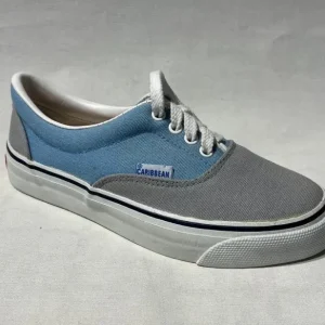 Zapatillas Caribbean Vintage Bicolor Gris/Celeste