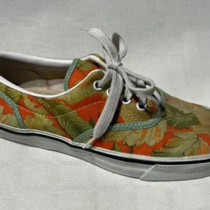 Zapatillas Caribbean Vintage Hojas Naranjas